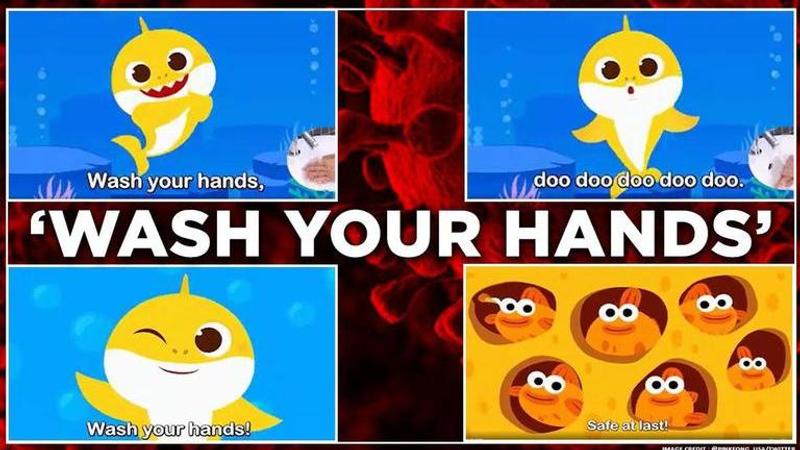 Coronavirus: New 'Baby Shark' song encourages kids to wash their hands