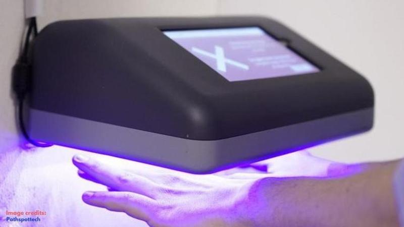 Hand scanner can detect viruses