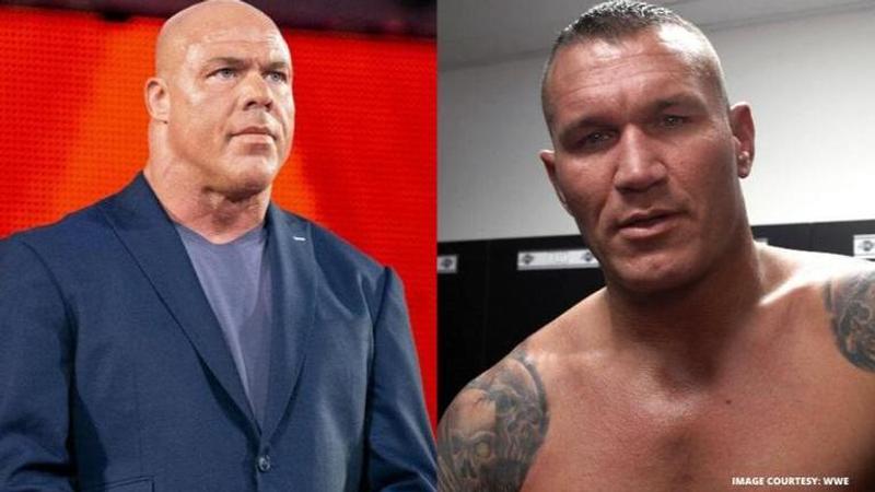 Kurt Angle and Randy Orton