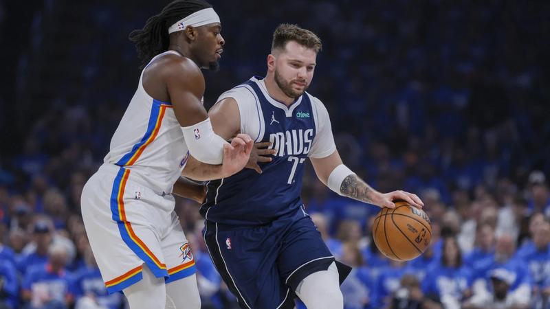 Dallas Mavericks' Luka Doncic vs OKC Thunder