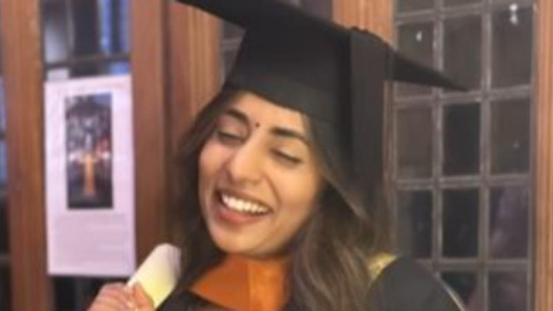 Bollywood Celebrities React To This Heartwarming Video Of A Security Guard's Daughter Receiving Her College Degree in the UK