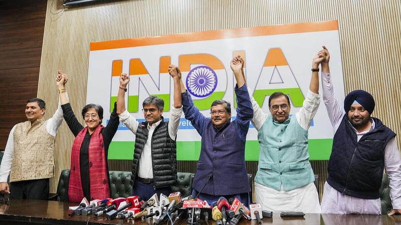 INDI Alliance partners Congress and AAP announce seat sharing deal