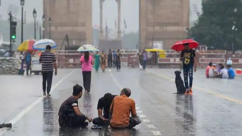 Delhi rain