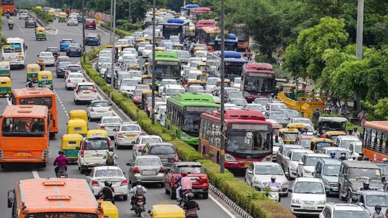 Delhi Police Bars Parking, Stopping Vehicles On Tughlak Road, Safdarjung Road on Mar 26 