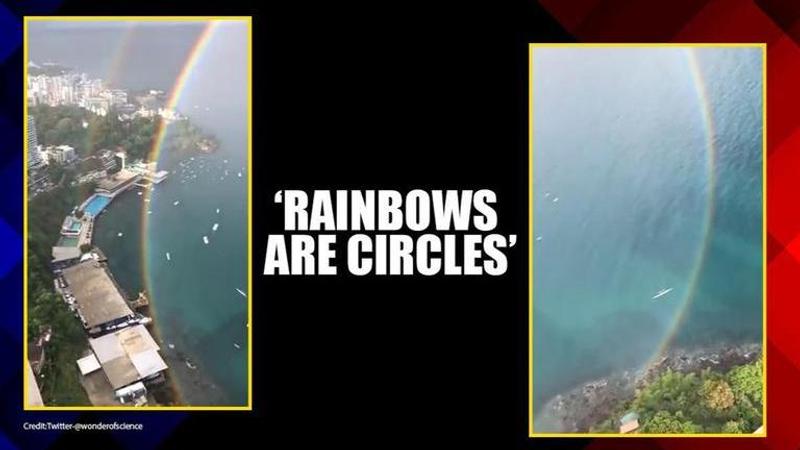 Brazil: Amusing clip busts popular myth, proves 'Rainbows are circles'