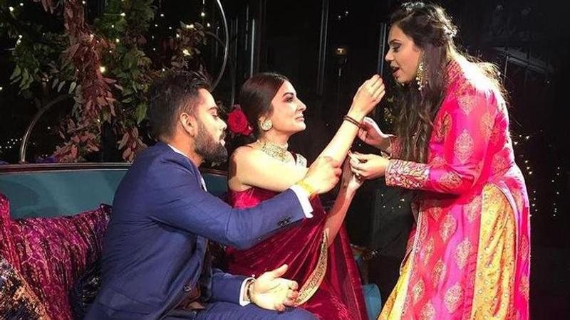 Anushka Sharma, Virat Kohli, Vamika Kohli, Bhawna Kohli