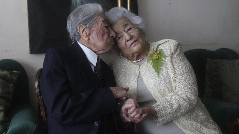 Ecuador couple certified as oldest married pair, nearly 215