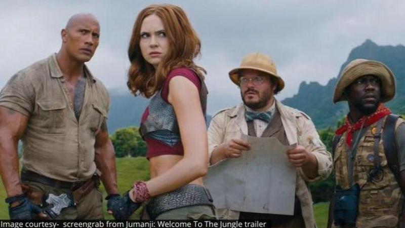 Image Source: Screengrab from Jumanji: Welcome To The Jungle trailer