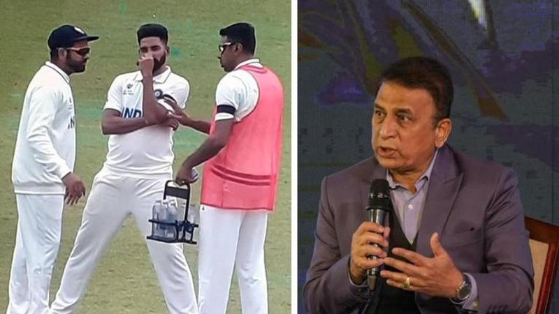 Rohit Sharma and Sunil Gavaskar