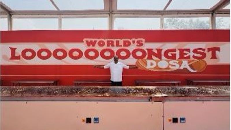 Bengaluru News: World's Longest Dosa