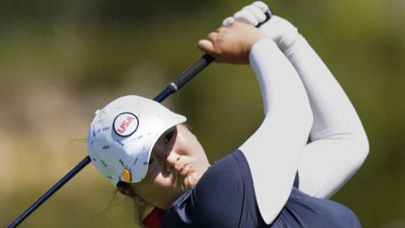 American Solheim Cup player Angel Yin