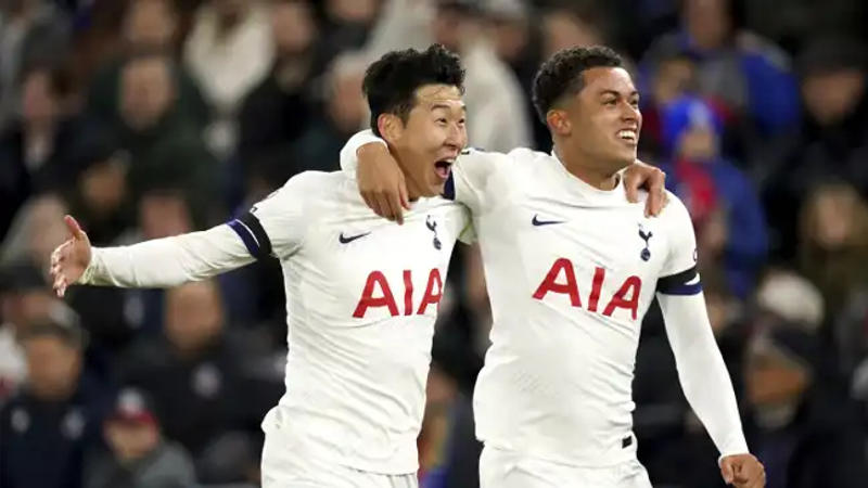 Son Heung-min scored again as Tottenham beat Crystal Palace 