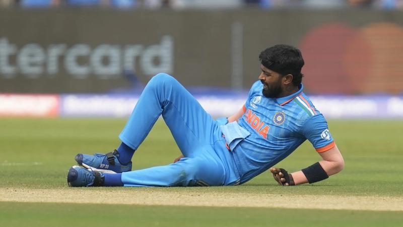 Hardik Pandya injured his left ankle against Bangladesh