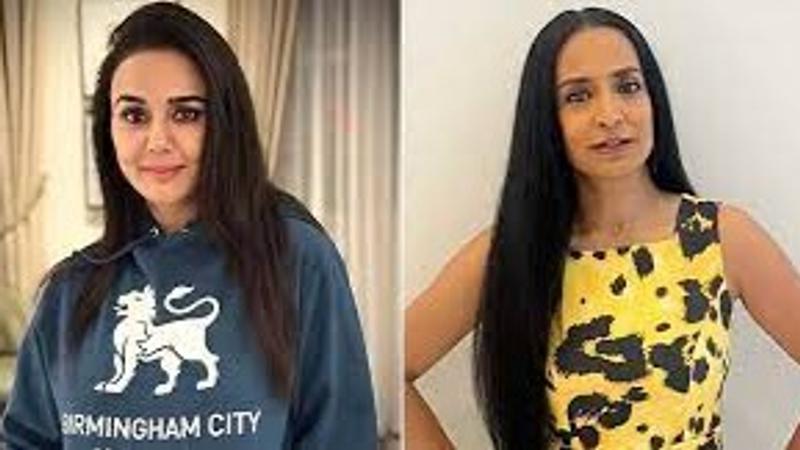 Preity Zinta and Suchitra Pillai