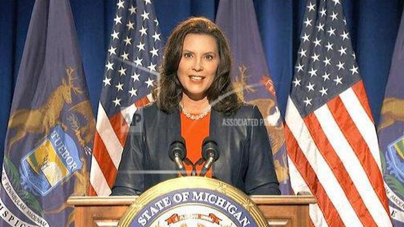 US: Whitmer touts Biden, rips Trump on virus response