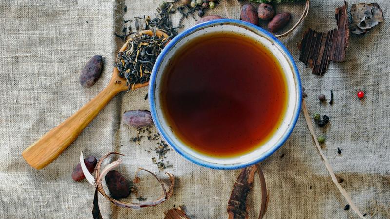 Cooking with tea leaves