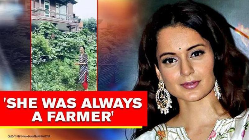 Kangana Ranaut shares glimpse of kitchen garden by her mother at ancestral house in Mandi