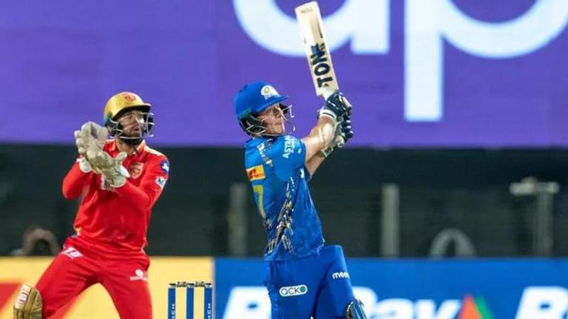 Dewald Brevis fiery knock against Punjab Kings