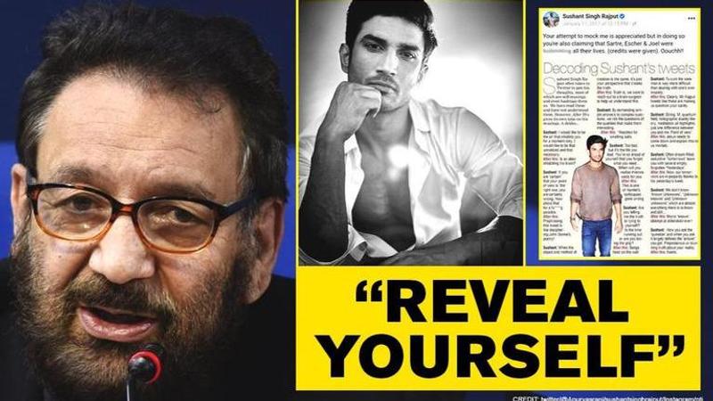 Shekhar Kapur fumes at 2017 article mocking Sushant Singh Rajput, dares, 'prove me insane'