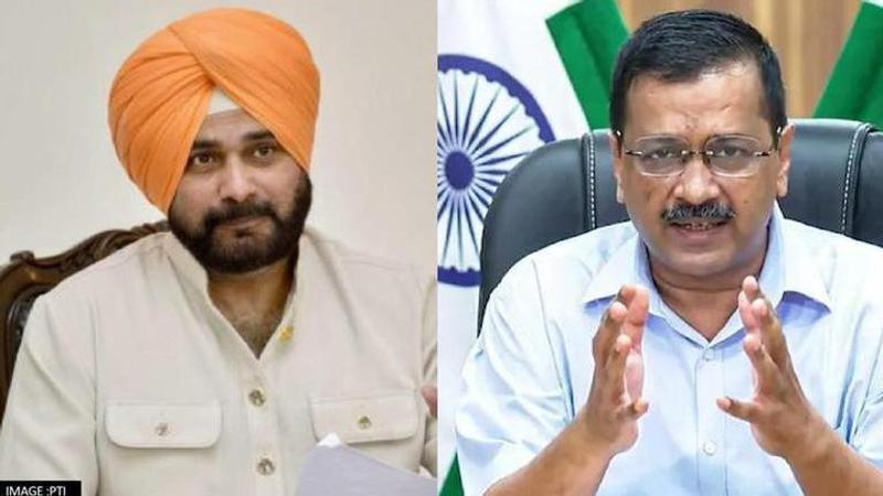 Navjot Singh Sidhu, Arvind Kejriwal