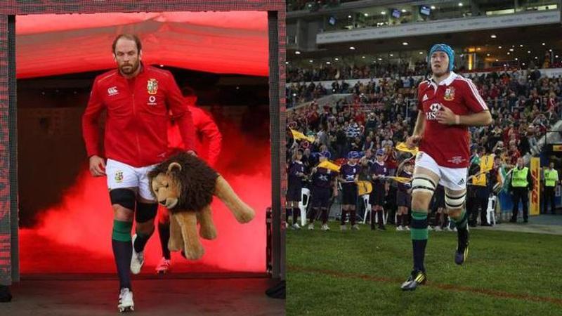 Alun Wyn Jones and Justin Tipuric