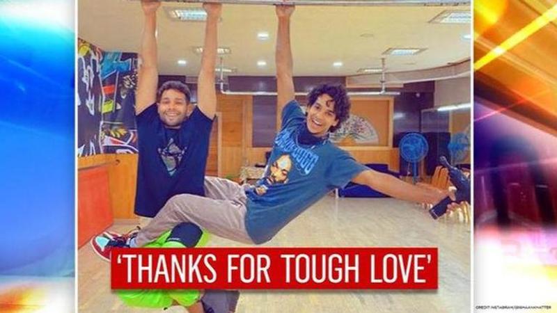 Ishaan Khatter gets 'tough love' in gift from Siddhant Chaturvedi; latter says 'todd de'