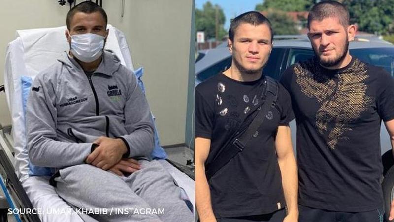 Khabib Nurmagomedov's cousin Umar ruled out of UFC 254 after being hospitalised