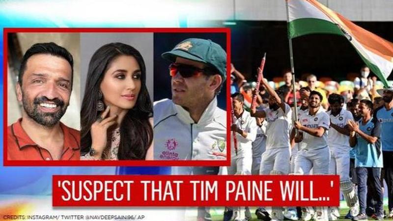 As India beat Australia, Bollywood celebs poke fun at Tim Paine, take 'babysitting' digs