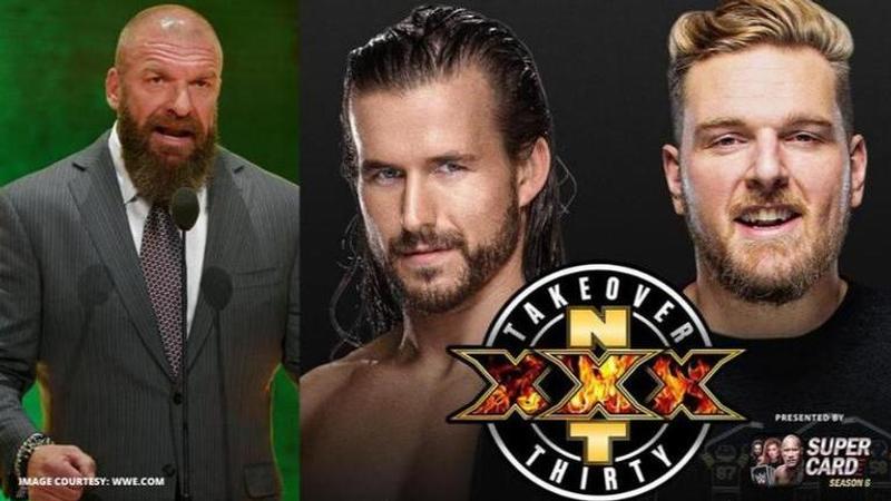 Pat McAfee accepts Triple H’s challenge to face Adam Cole at WWE NXT TakeOver XXX