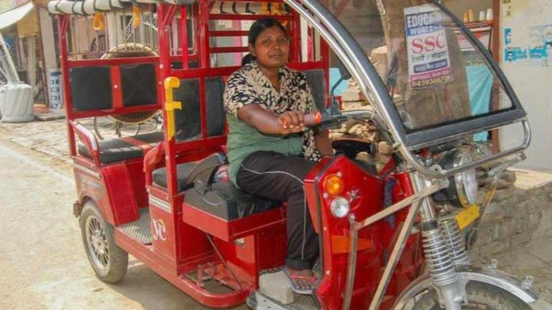 e-rickshaws