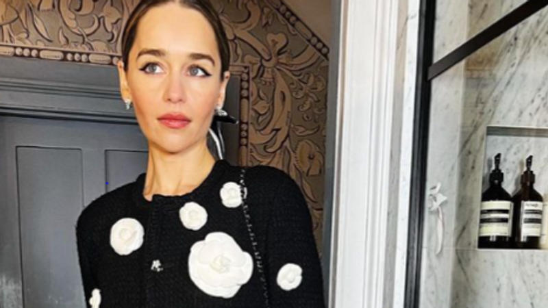 Emilia Clarke Honoured With MBE By Prince William At Windsor Castle