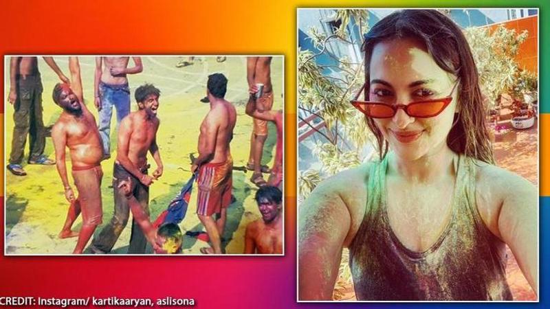 Holi: Sonakshi Sinha, Kartik Aaryan reveal why they didn't celebrate festival this year