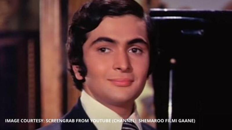 rishi kapoor's first movie