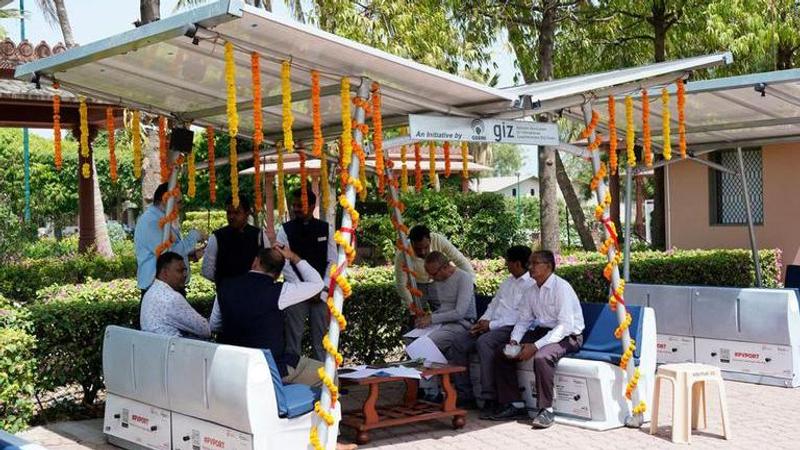 India's first portable solar rooftop