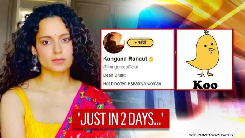 Kangana Ranaut exults on her Koo App milestone, lists down 5 benefits with 'Swadesh' pitch