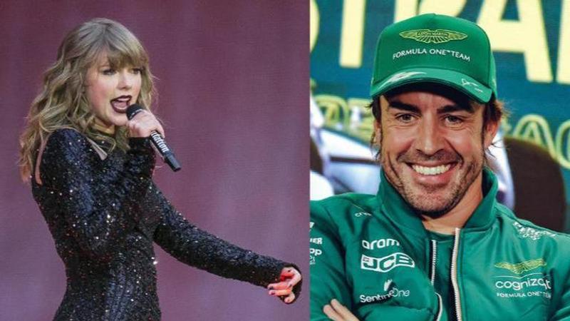 Frenando Alonso, Taylor Swift, F1, Baku, Azerbaijan GP