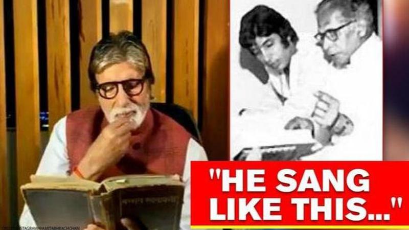 'Missing Babuji lot in loneliness of hospital': Amitabh Bachchan posts video reciting poem