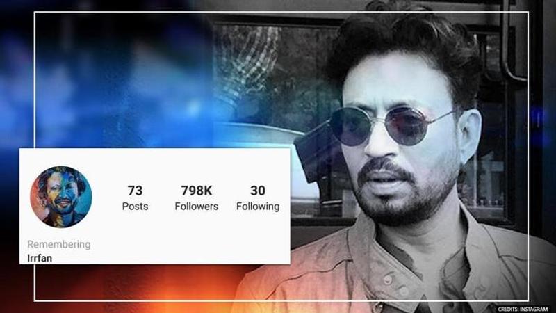 Irrfan Khan’s Instagram gets memorialized,'Remembering' added to celebrate him beyond time