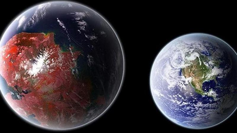 Kepler-442b and Earth