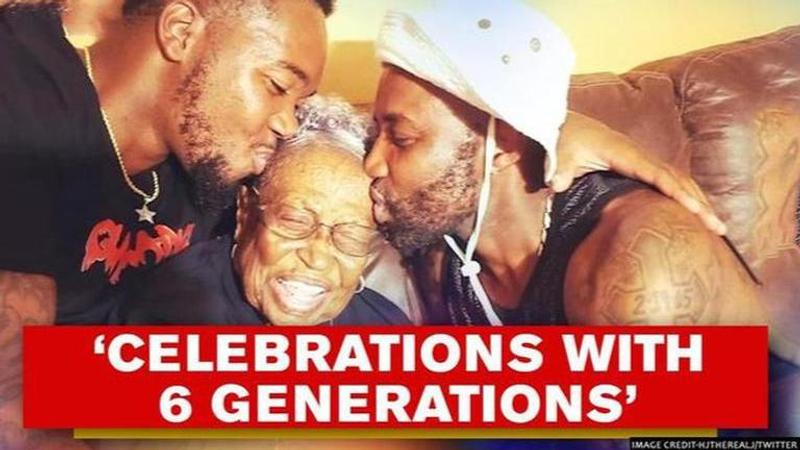 great-great-great-grandmother celebrates birthday with 173 descendants