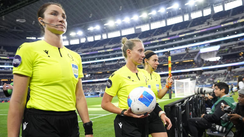 Female refs in Copa America 2024