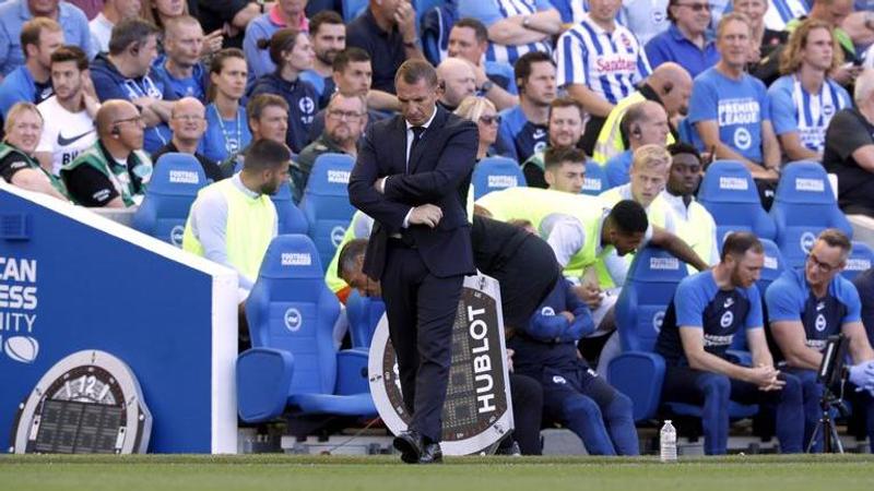 Leicester City coach Brendan Rodgers