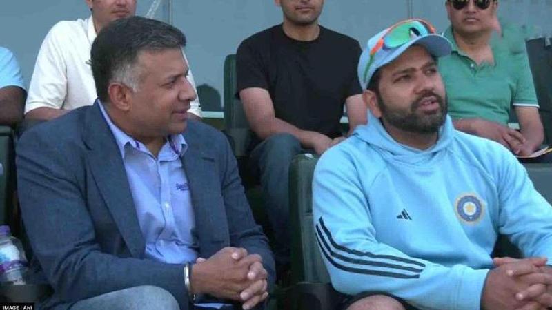 Rohit Sharma and Indian High Commissioner