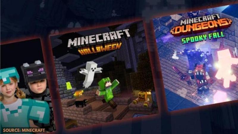 Minecraft Halloween skins