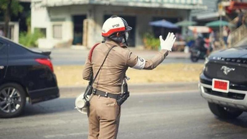 Thailand traffic police