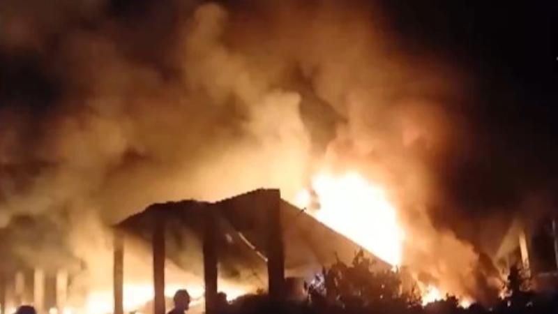 Fire breaks out at warehouse in West Bengal's Nadia