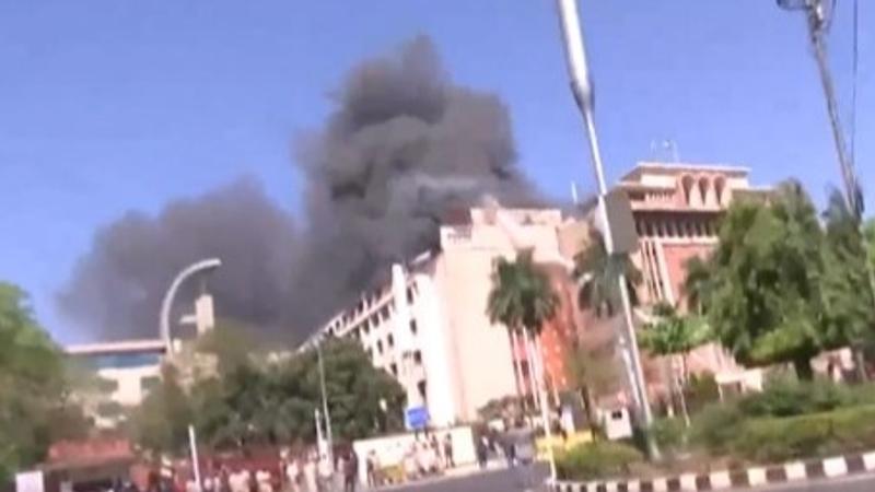  Massive Fire Breaks Out at Vallabh Bhavan State Secretariat in Bhopal