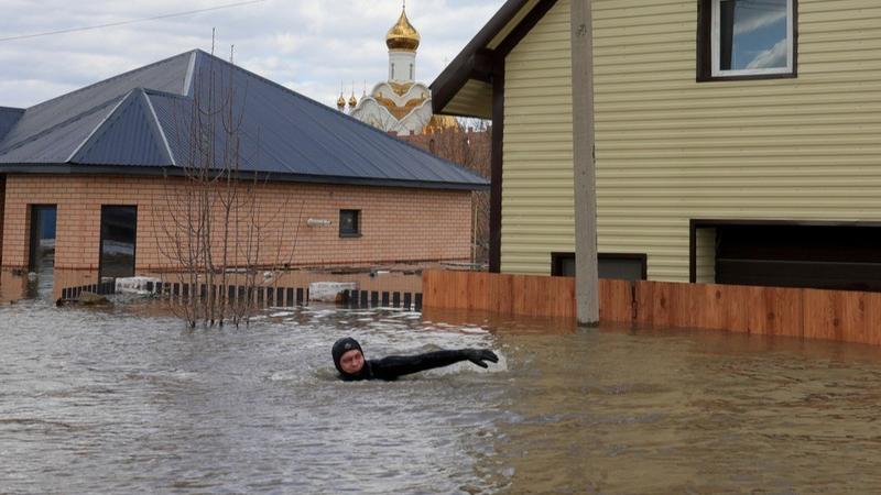 Some 10,700 people have already been evacuated from flooded areas, according to Tass.