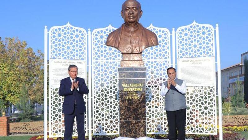 Sardar Patel statue at Uzbekistan