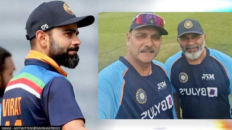 Virat Kohli's message for Ravi Shastri and Bharat Arun